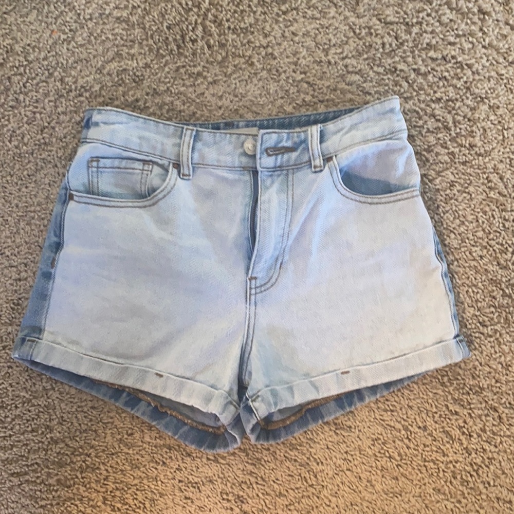 High Waisted Jean Shorts
